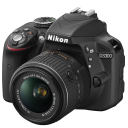 Nikon D3300 + 18-55 mm AF-P VR + 55-300 AF-S DX VR