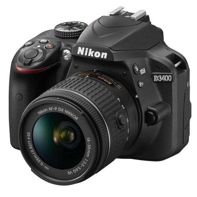 Nikon D3400 + 18-55 mm AF-P VR + 55-300 AF-S DX VR