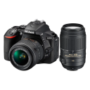 Nikon D5500 + 18-55 AF-P VR + 55-300 AF-S DX VR