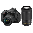 Nikon D5600 + 18-55 AF-P VR + 70-300mm AF-P DX VR