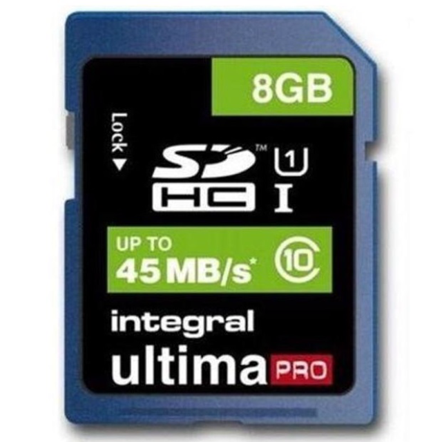 Integral Ultima PRO SDHC 8GB Class 10, bulk