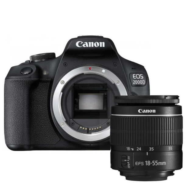 Canon EOS 2000D + Canon 18-55mm DC III