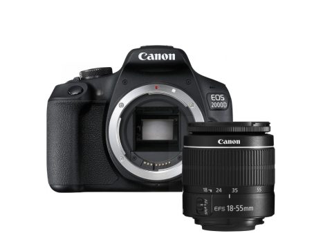 Canon EOS 2000D + Canon 18-55mm DC III