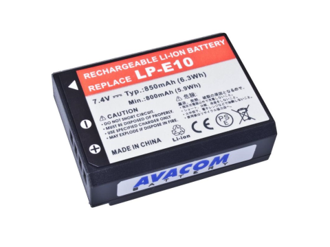 AVACOM LP-E10 Li-Ion 7.4V 850mAh 6.3Wh
