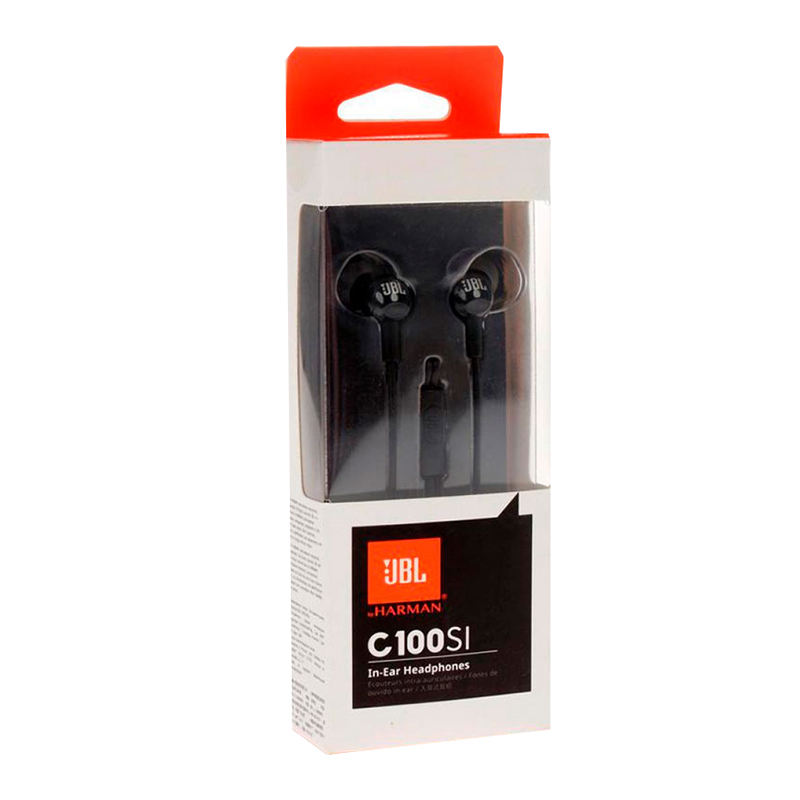 Jbl by harman headphones c100si black deals