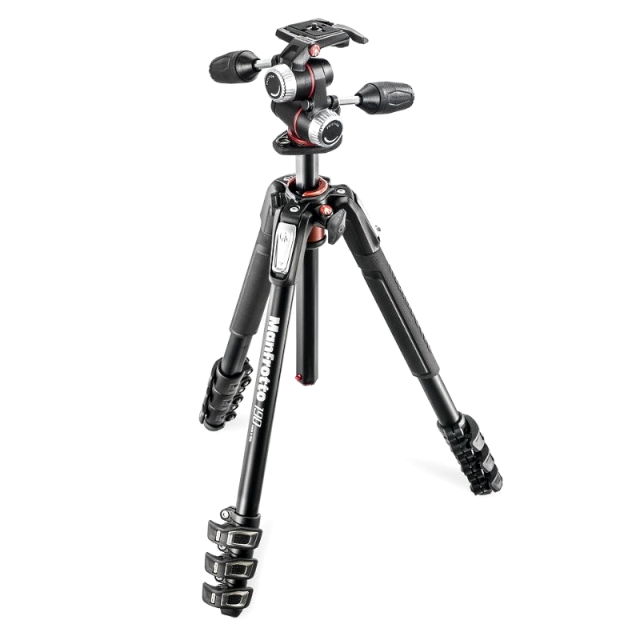 Manfrotto MK190XPRO4 + X-PRO 3W