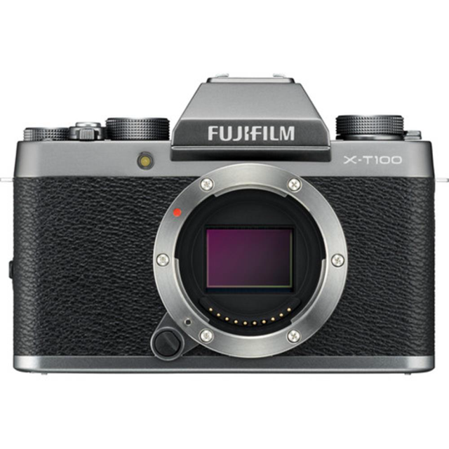 Fujifilm X-T100 Body, Černá / stříbrná