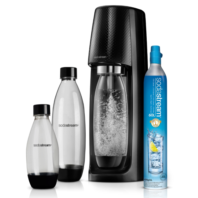 SodaStream Spirit Black Megapack