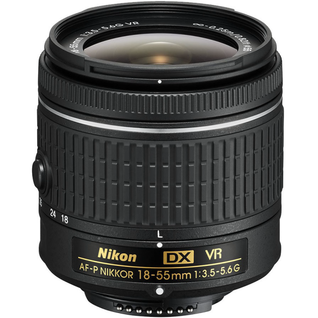 Nikon 18-55mm f/3,5-5,6G AF-P DX VR- BULK