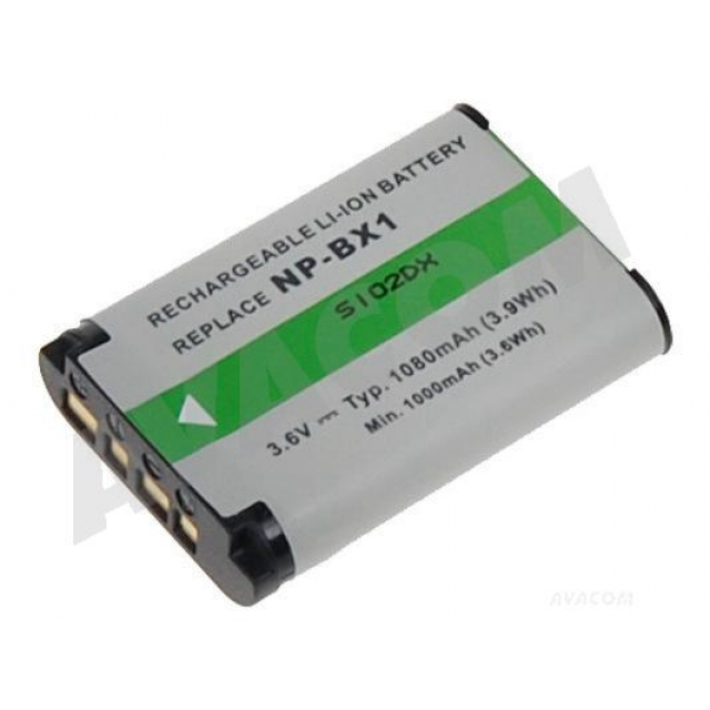 AVACOM NP-BX1 Li-ion 3.7V 950mAh battery