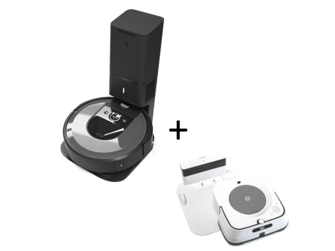 Aspirateur robot Roomba® i7+ avec système d'autovidage, iRobot®