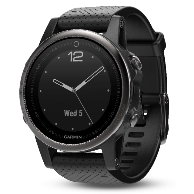 Garmin Fenix 5S Sapphire Black Optic