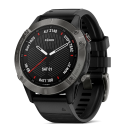 Garmin Fenix 6 Sapphire Gray/black band