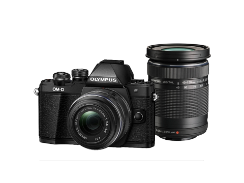 Olympus OM-D E-M10 Mark II black + 14-42mm IIR + 40-150mm R