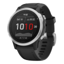 Garmin Fenix 6S Silver black/black band