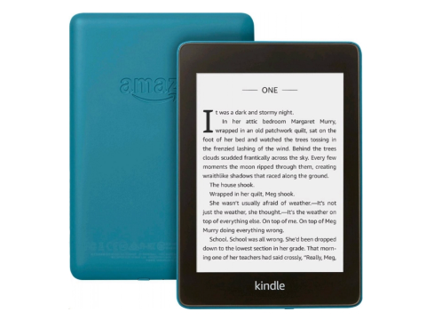 Amazon Kindle Paperwhite 4 2018, 32GB Waterproof with ads, Blue