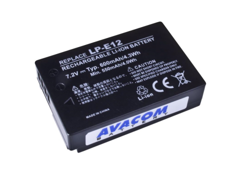 AVACOM LP-E12 Li-Ion 7.4V 600mAh 4.3Wh