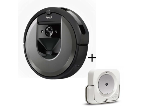 iRobot Roomba i7, + iRobot Braava Jet m6