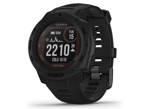 Garmin Instinct Solar, Tactical Edition, Black