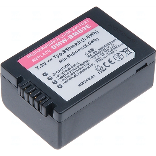 Baterie T6 power Panasonic DMW-BMB9E, 950mAh