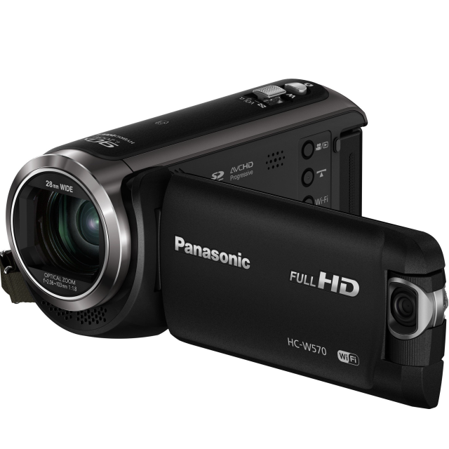 Panasonic HC-W570EP-K negru