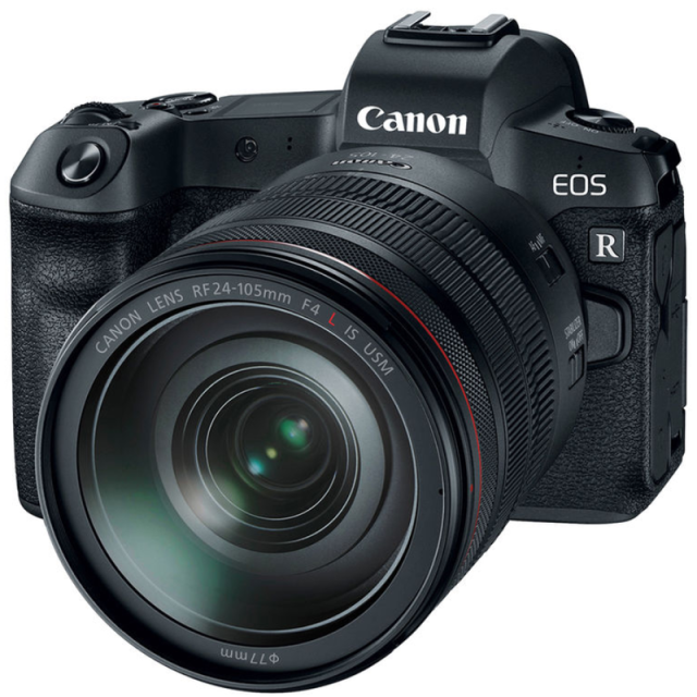 Canon EOS R+ 24-105 L USM F4.0 + EF-EOS R adaptér
