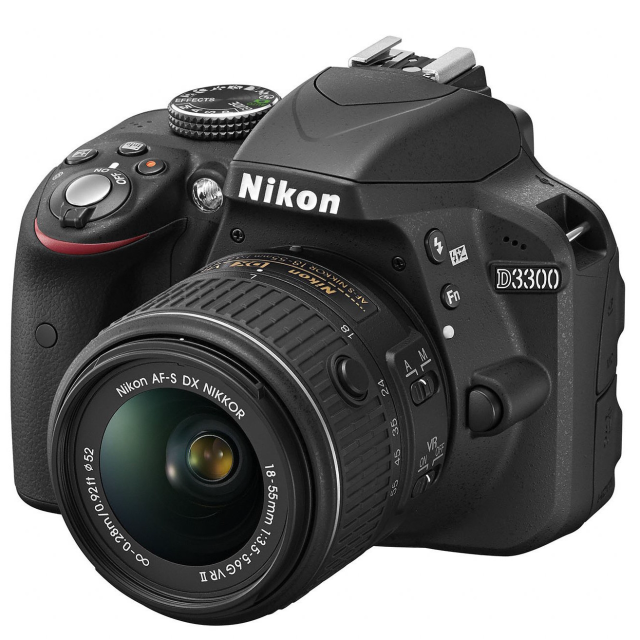 Nikon D3300 + 18-55 mm VR II + 55-300 mm VR