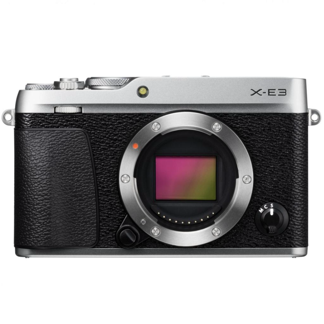 Fujifilm X-E3 body strieborná