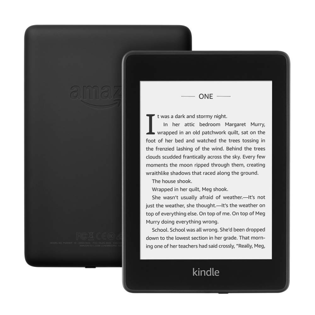 Amazon Kindle Paperwhite 4 2018, 32GB Waterproof with ads, Black