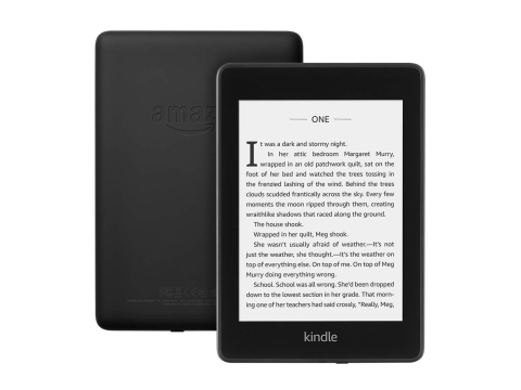 Amazon Kindle Paperwhite 4 2018, 32GB Waterproof with ads, Black