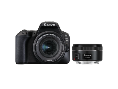 Canon EOS 200D + EF-S 18-55 IS STM + EF 50 f/1,8