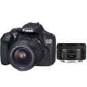 Canon EOS 1300D + EF-S 18-55 IS II + EF 50 mm f/1,8