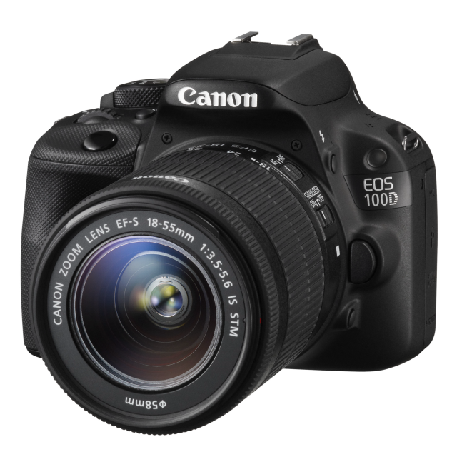Canon EOS 100D + 18-55 IS STM + 75-300 III