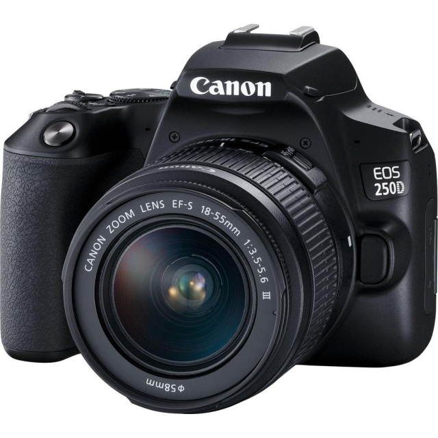 Canon EOS 250D + 18-55mm DC III