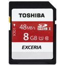 Toshiba SDHC 8GB  UHS-I class 10, 48MB/s ( BULK )