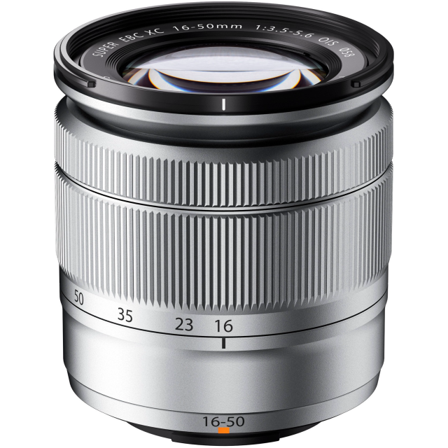 Fujifilm XC 16-50mm f/3.5-5.6 OIS II Strieborná