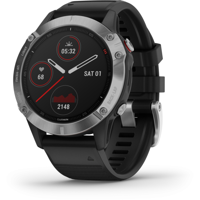 Garmin Fenix 6 Schwarz / Silber