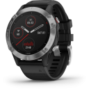 Garmin Fenix 6 Silver/ Black Band