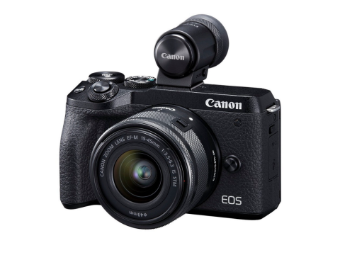 Canon EOS M6 Mark II + 15-45 mm+ EVF