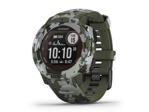 Garmin Instinct Solar, Camo Lichen