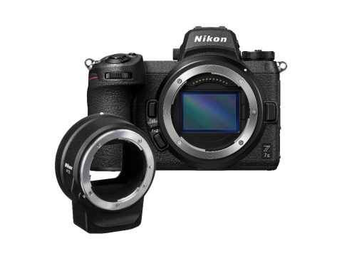 Nikon Z7 II + FTZ adapter
