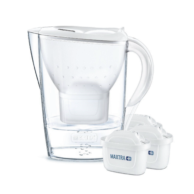 BRITA Marella White+ 3 filters