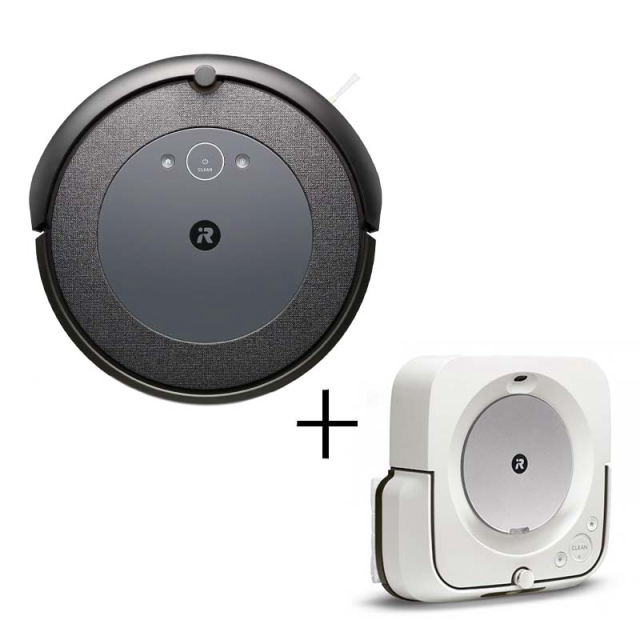 iRobot Roomba i3  ( i3154 ) + iRobot Braava Jet m6