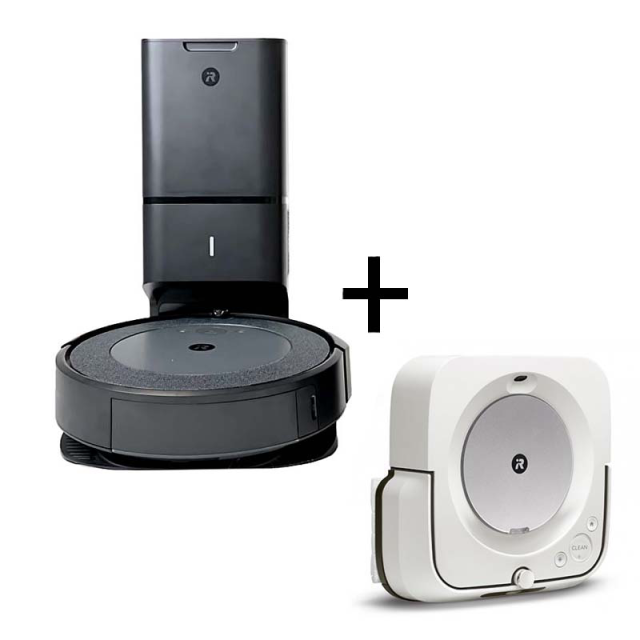 iRobot Roomba i3+  ( i3554) + Robot Braava Jet m6