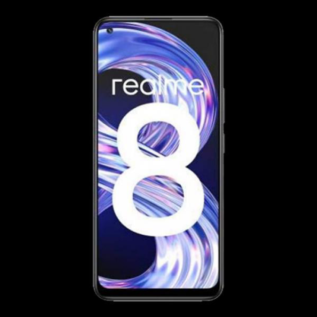 REALME 8 (Crna), 6,4", 4/64GB, 64 Mpix + 8 Mpix + 2 Mpix + 2 Mpix