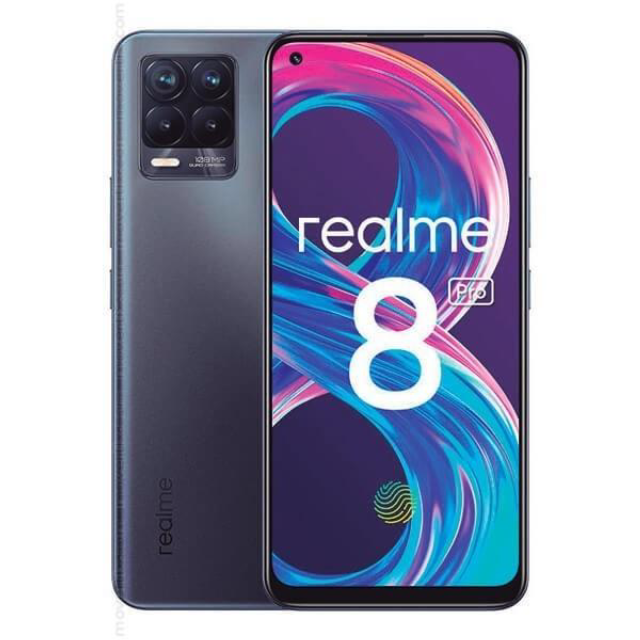 REALME 8Pro (Crna), 6,4",  8/128 GB