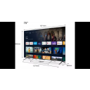 TCL TV 75C725, 75", 4K Ultra HD, DVB-T2/C/S2