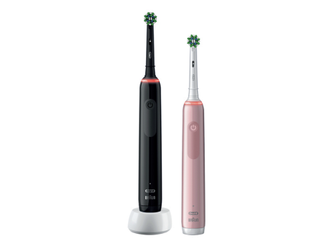 Oral-B Pro 3 3900 Duo, Black, Pink