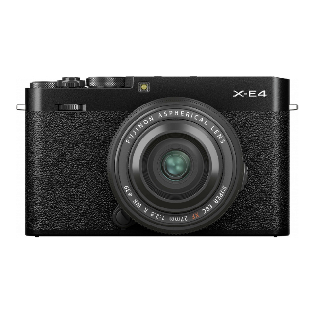 Fujifilm X-E4 + XF 27mm F2.8 R WR, Black