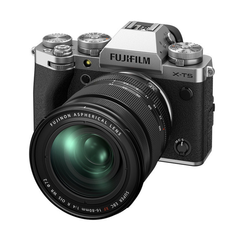 Bezzrcadlovka Fujifilm X-T5 + XF 16-80mm f/4 R OIS WR Silver